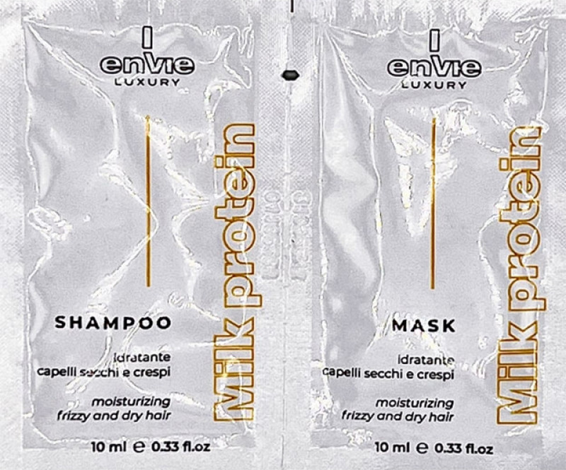 Шампунь+маска для волосся LUXURY MILK Envie, 10мл