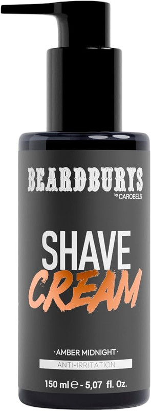 Крем для гоління проти подразнення Amber Midnight Beardburys, 150 мл