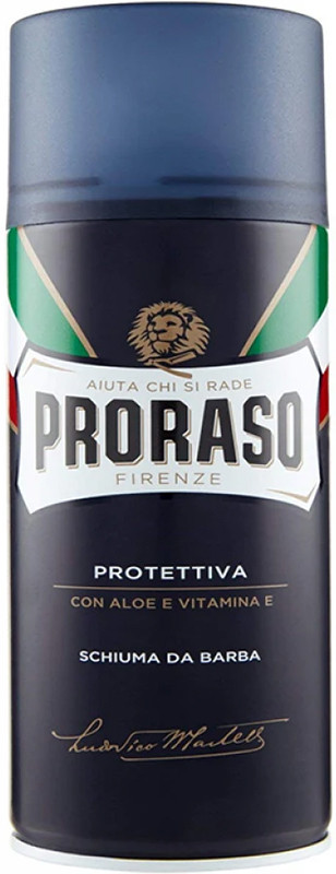 Піна для гоління з алое та вітаміном Е Blue Line Proraso, 300 мл