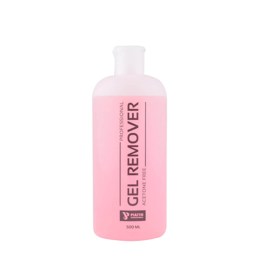 Рідина для зняття гель-лаку і биогеля "Gel Remover" 500 мл Piatto 