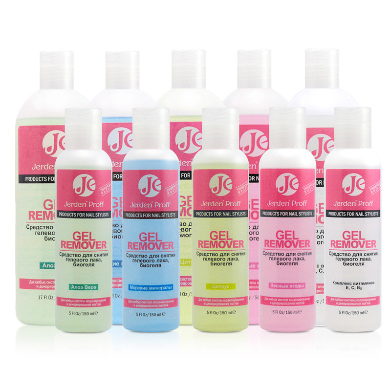 Засіб для зняття гел. лаку Алое 150 мл (Gel Remover) JERDEN на beauty-prof.com Фото 2 Засіб для зняття гел. лаку Алое 150 мл (Gel Remover) JERDEN Фото 2