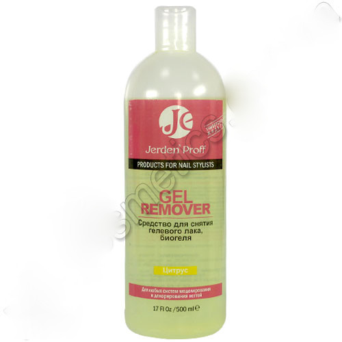 Засіб для зняття гел. лаку Цитрус 150 мл (Gel Remover) JERDEN на beauty-prof.com Фото 2 Засіб для зняття гел. лаку Цитрус 150 мл (Gel Remover) JERDEN Фото 2