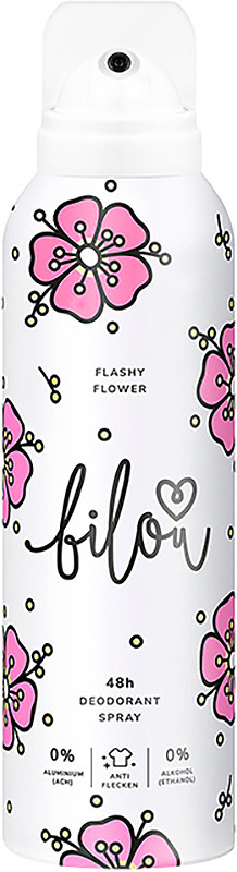 Дезодорант-спрей Deodorant Spray Flashy Flower Bilou, 150 мл