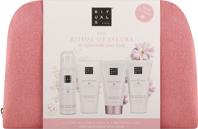 Набір з косметичкою THE RITUAL OF SAKURA RITUALS на beauty-prof.com Набір з косметичкою THE RITUAL OF SAKURA RITUALS