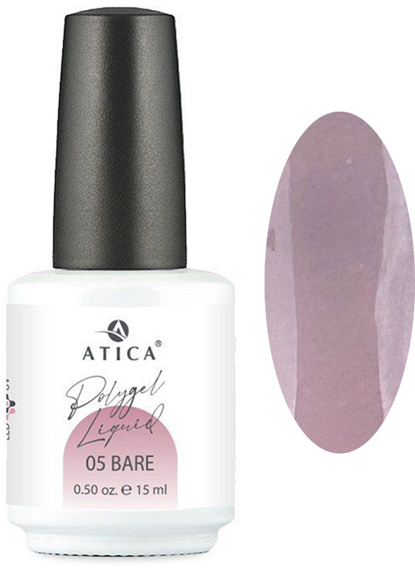Жидкий полигель Polygel Liquid №05 Bare Atica, 15 мл