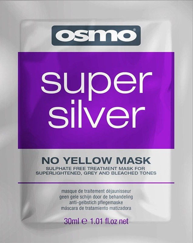 Маска против желтизны для осветленных и седых волос Super Silver OSMO, 30 мл