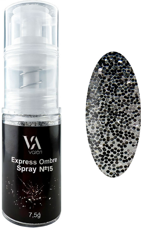 Спрей для ефекту омбре №15 Express Ombre Spray Valeri, 7,5 г