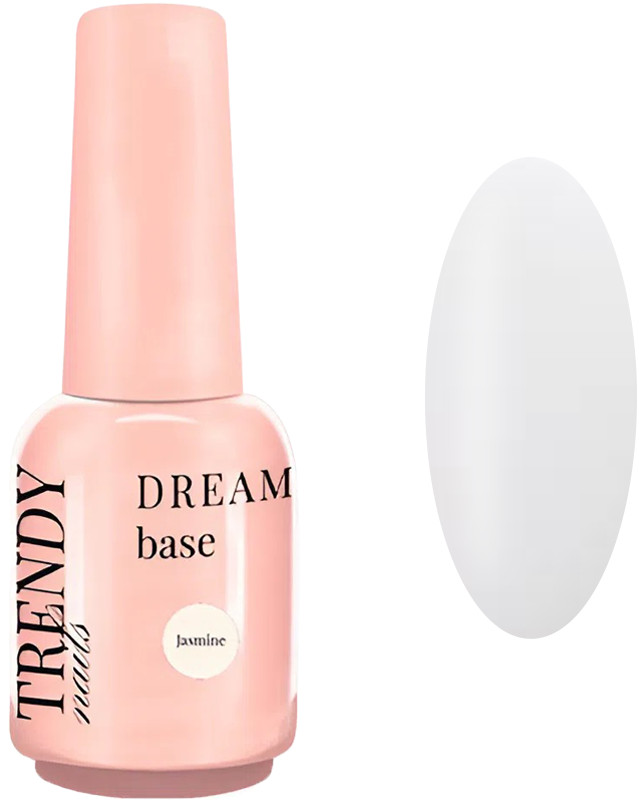 Основа камуфлирующая Dream Base Jasmine HEMA-Free Trendy Nails, 15 мл