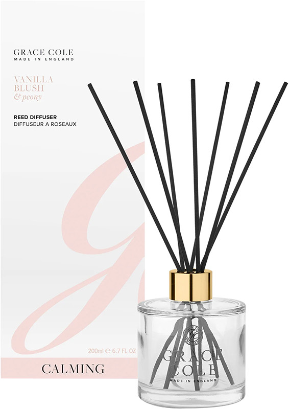 Аромадифузор Vanilla Blush & Peony Grace Cole, 200 мл 