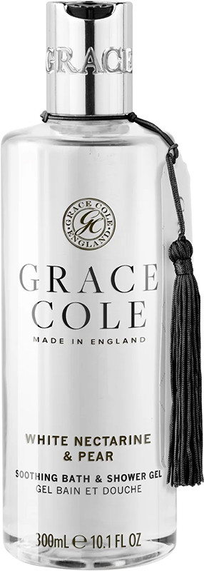 Гель для ванни та душу White Nectarine & Pear Grace Cole, 300 мл