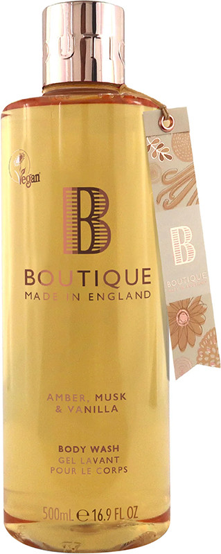 Гель для душу Amber Musk & Vanilla Boutique, 500 мл