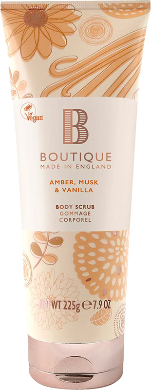 Скраб для тіла Amber Musk & Vanilla Boutique, 225 г