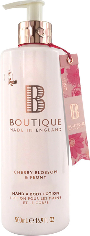 Лосьйон для рук і тіла Cherry Blossom & Peony Boutique, 500 мл