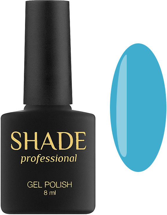 Гель-лак Shade 153  (блакитний океан), 8  мл