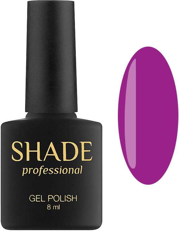 Гель-лак Shade 165(темна орхідея), 8  мл