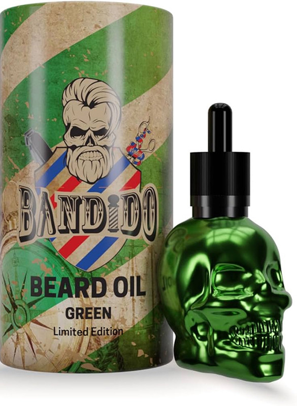 Олія для догляду та росту бороди і вусів Green Bandido, 40 мл на beauty-prof.com Олія для догляду та росту бороди і вусів Green Bandido, 40 мл