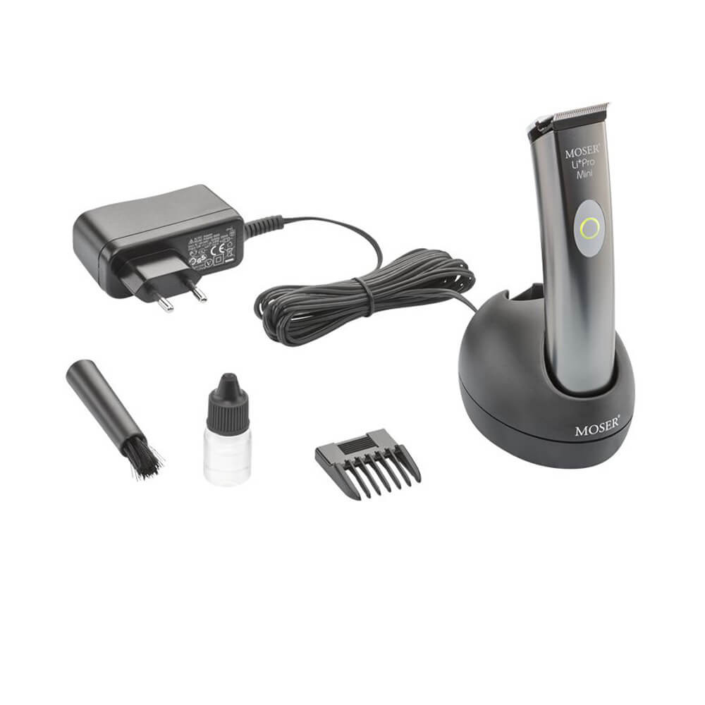 Машинка для стрижки титан Moser Li+Pro Mini 1584-0056 на beauty-prof.com Фото 3 Машинка для стрижки титан Moser Li+Pro Mini 1584-0056 Фото 3