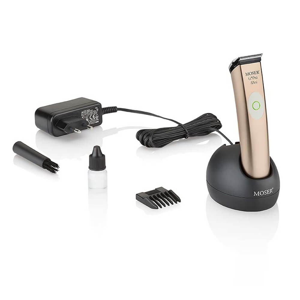 Машинка для стрижки волос Moser Li+Pro Mini Rose-Gold 1584-0053 на beauty-prof.com Фото 3 Машинка для стрижки волос Moser Li+Pro Mini Rose-Gold 1584-0053 Фото 3