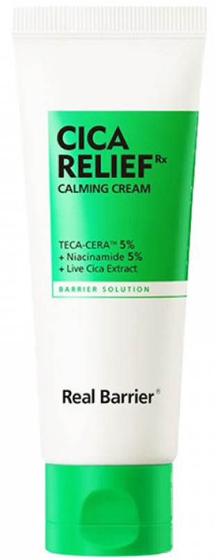 Крем заспокійливий з центеллою та 5% ніацинаміду Cicarelief Rx Calming Cream Real Barrier, 60 мл на beauty-prof.com Фото 3 Крем заспокійливий з центеллою та 5% ніацинаміду Cicarelief Rx Calming Cream Real Barrier, 60 мл Фото 3