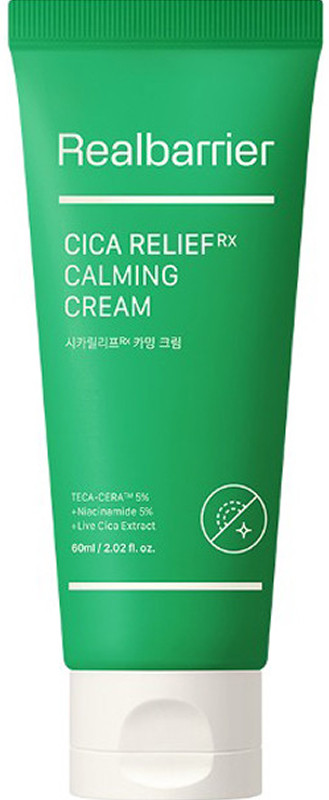 Крем заспокійливий з центеллою та 5% ніацинаміду Cicarelief Rx Calming Cream Real Barrier, 60 мл на beauty-prof.com Фото 4 Крем заспокійливий з центеллою та 5% ніацинаміду Cicarelief Rx Calming Cream Real Barrier, 60 мл Фото 4