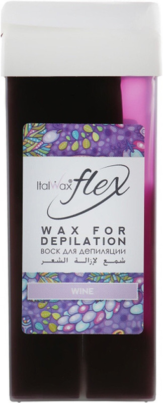 Віск для депіляції у картриджі Вино FLEX ItalWax, 100 мл