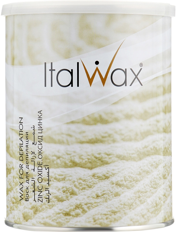 Віск для депіляції в банці теплий Цинк ItalWax, 800 мл