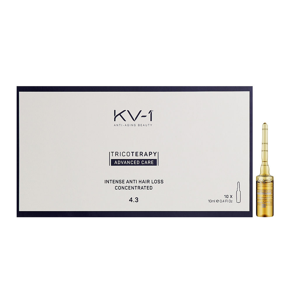 Ампулы против выпадения волос Tricoterapy Intense Anti Hair Loss Concentrated KV-2 (4.3 1), 10 мл на beauty-prof.com Фото 2 Ампулы против выпадения волос Tricoterapy Intense Anti Hair Loss Concentrated KV-2 (4.3 1), 10 мл Фото 2
