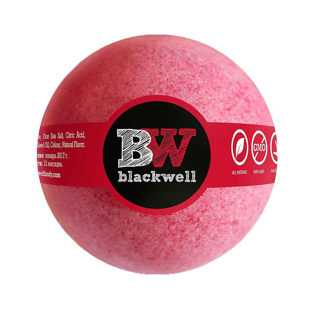Бомбочка для ванны Bath Bomb Cherry Blackwell, вишня, 160 гр 