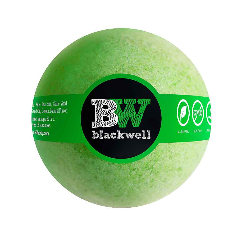Бомбочка для ванни Bath Bomb Apple Blackwell Яблуко 160 гр