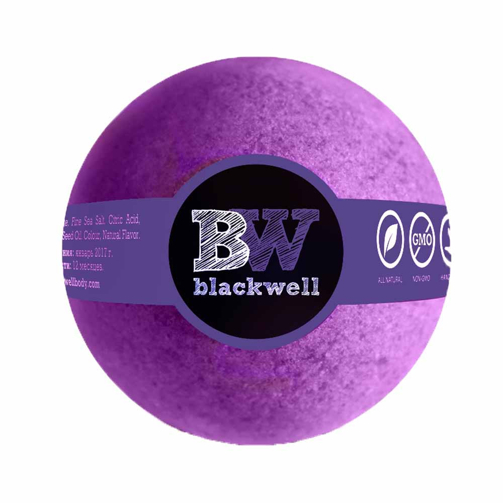 Бомбочка для ванни Bath Bomb Purple Cocktail Blackwell, фіолетовий коктейль, 160 гр на beauty-prof.com Бомбочка для ванни Bath Bomb Purple Cocktail Blackwell, фіолетовий коктейль, 160 гр
