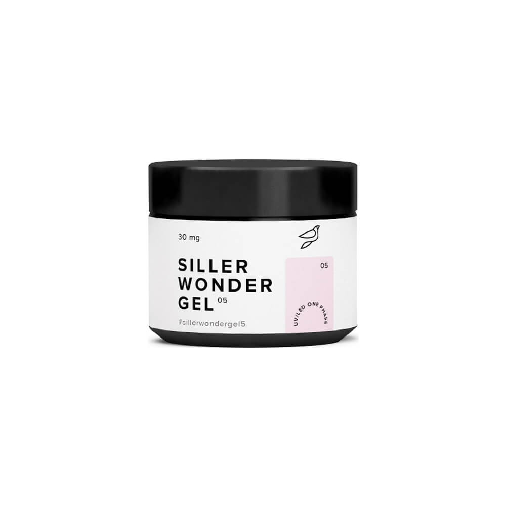 Гель для нігтів UV/LED One Phase Wonder Gel № 5 Siller, 30 мл