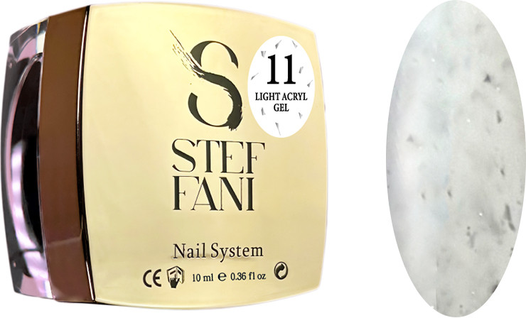 Жидкий гель для ногтей Light Acryl Gel 11 Steffani, 10 мл