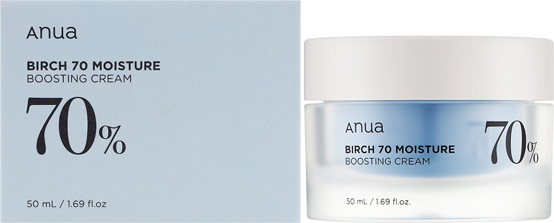 Крем зволожуючий для обличчя Birch Moisture Boosting Cream ANUA, 50 мл на beauty-prof.com Фото 2 Крем зволожуючий для обличчя Birch Moisture Boosting Cream ANUA, 50 мл Фото 2