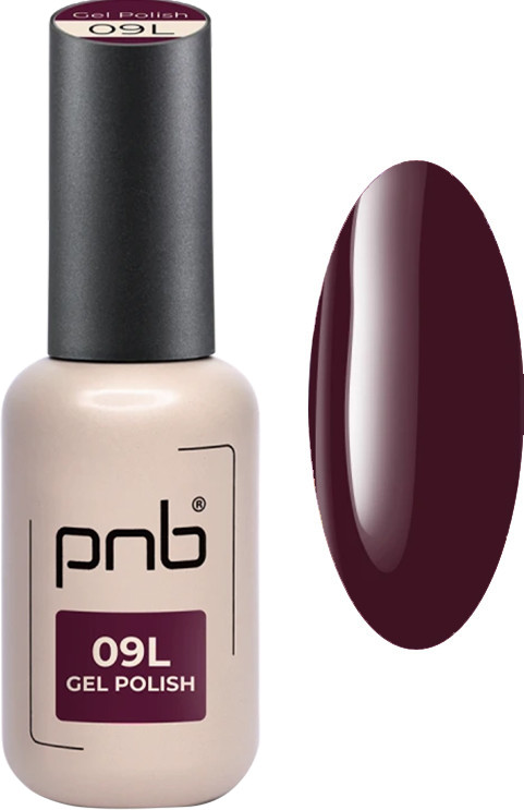 Гель-лак для ногтей 09L Velvet Wine PNB, 8 мл