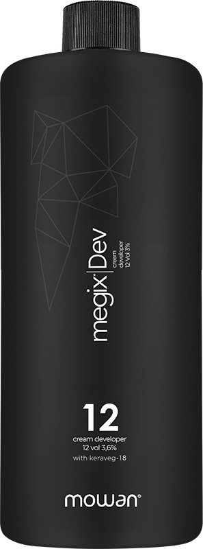Окислювач кремовий 12 vol 3,6% Megix10 Mowan, 1000 мл