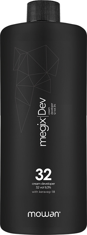 Окислювач кремовий 32 vol 9,3 % Megix10 Mowan, 1000 мл