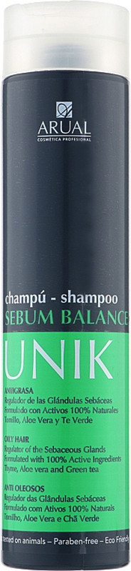 Шампунь для жирного волосся Unik Sebum Balance Arual, 250 мл