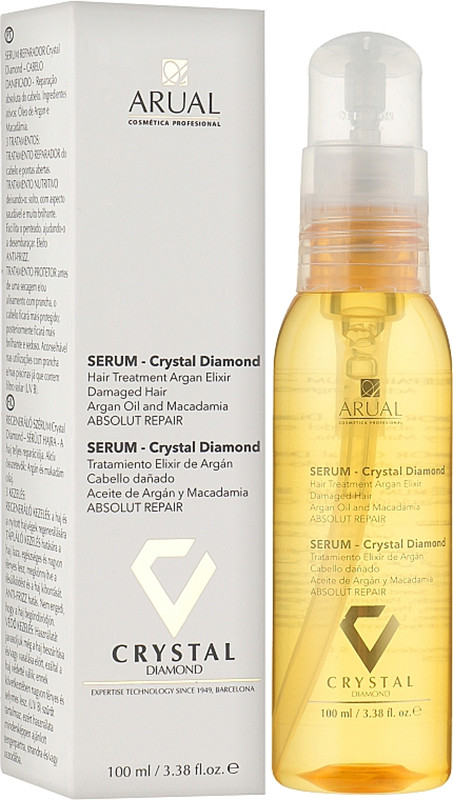 Сыворотка многофункциональная с маслами макадамии и арганы Crystal Diamond Arual, 100 мл на beauty-prof.com Фото 2 Сыворотка многофункциональная с маслами макадамии и арганы Crystal Diamond Arual, 100 мл Фото 2