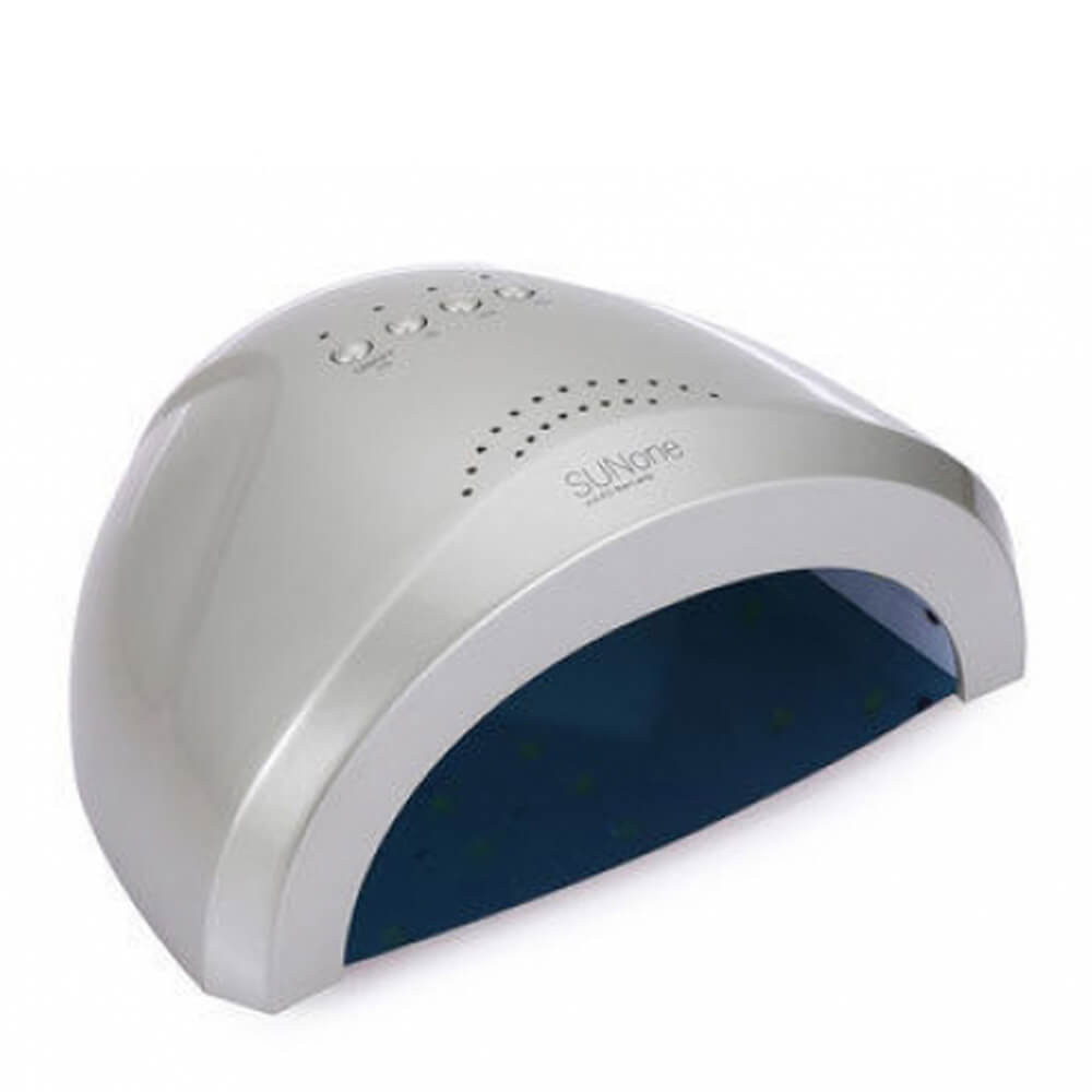 LED/UV Лампа  SUN-1 (без дисплея) срібна 48 Вт 