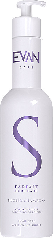 Шампунь для світлого волосся для домашнього догляду Pure Care Parfait Evan Care, 500 мл