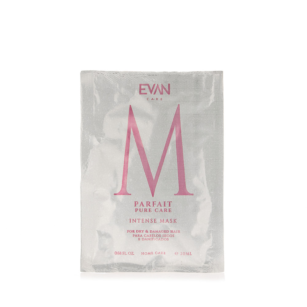 Маска для сухого та пошкодженого волосся для домашнього догляду Pure Care Parfait Evan Care, 20 мл на beauty-prof.com Маска для сухого та пошкодженого волосся для домашнього догляду Pure Care Parfait Evan Care, 20 мл