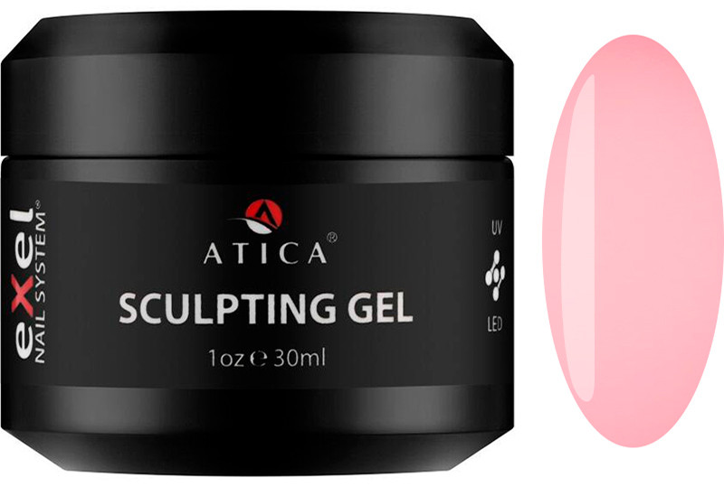 Моделирующий гель Sculpting Gel Pastel Peach Atica, 30 мл