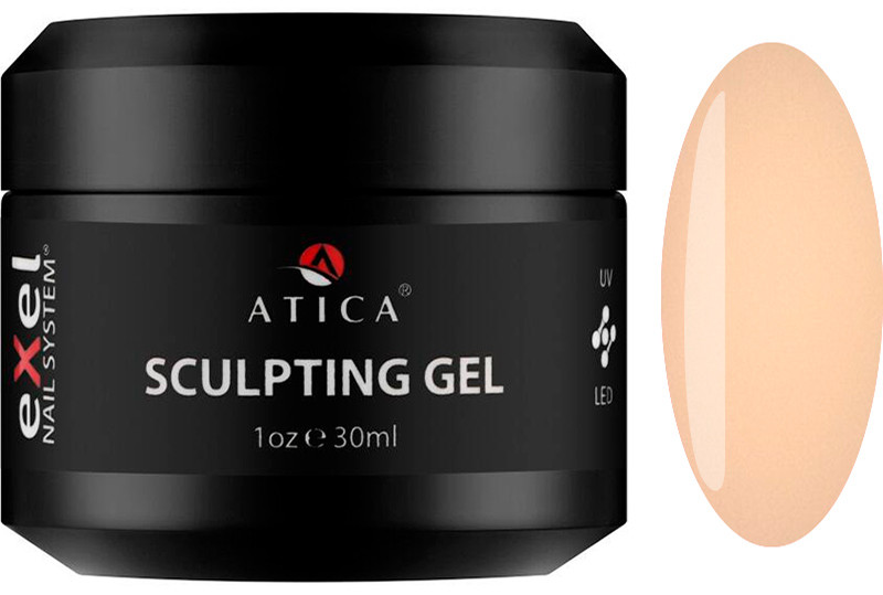 Моделирующий гель Sculpting Gel Pastel Yellow Atica, 30 мл