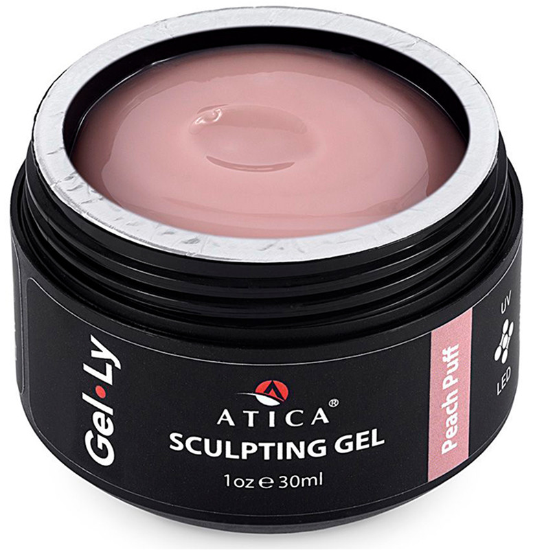 Гель-желе моделюючий GEL-LY Peach Puff Atica, 30 мл  Фото 2 
