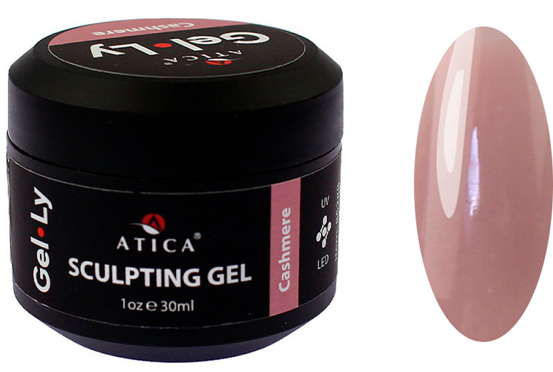 Гель-желе моделирующий GEL-LY Cashmere Atica, 30 мл