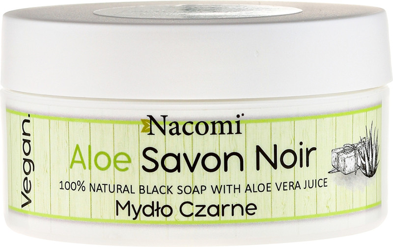 Savon Noir - Чорне мило - Алое 125 г Nacomi