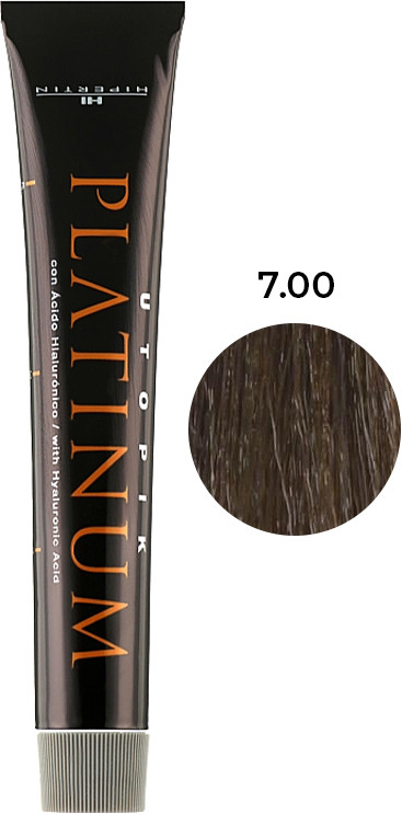 Крем-краска для волос № 7.00 блонд Platinum Hipertin, 60 мл