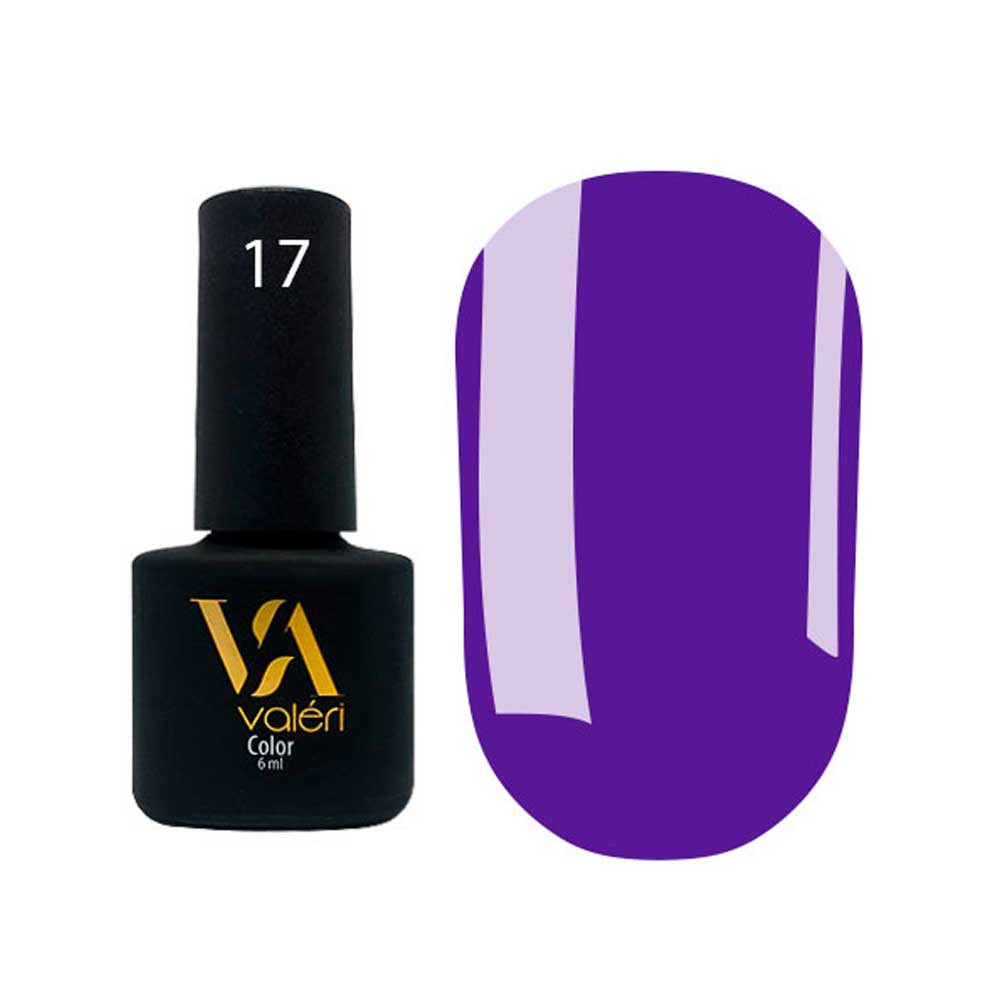 Гель-лак для нігтів Color №17 Valeri, 6 мл на beauty-prof.com Гель-лак для нігтів Color №17 Valeri, 6 мл