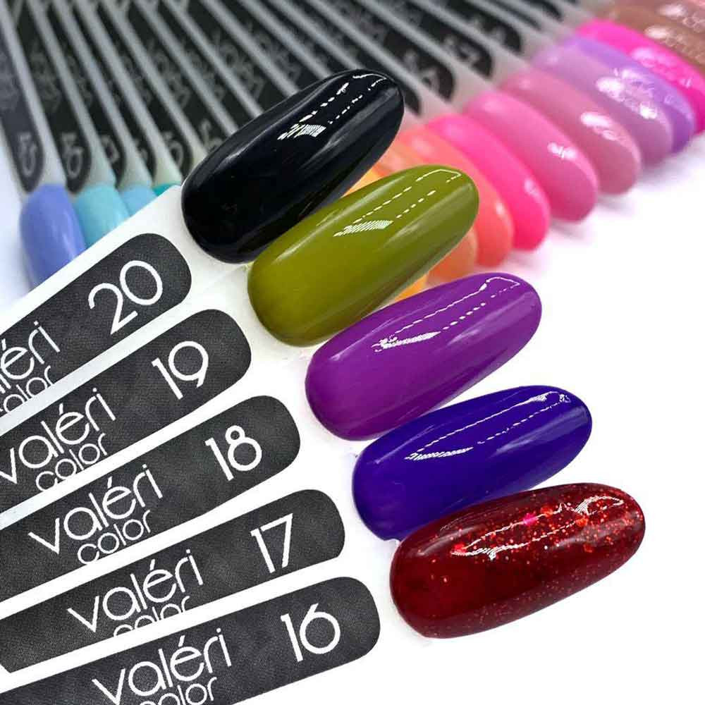 Гель-лак для нігтів Color №17 Valeri, 6 мл на beauty-prof.com Фото 2 Гель-лак для нігтів Color №17 Valeri, 6 мл Фото 2