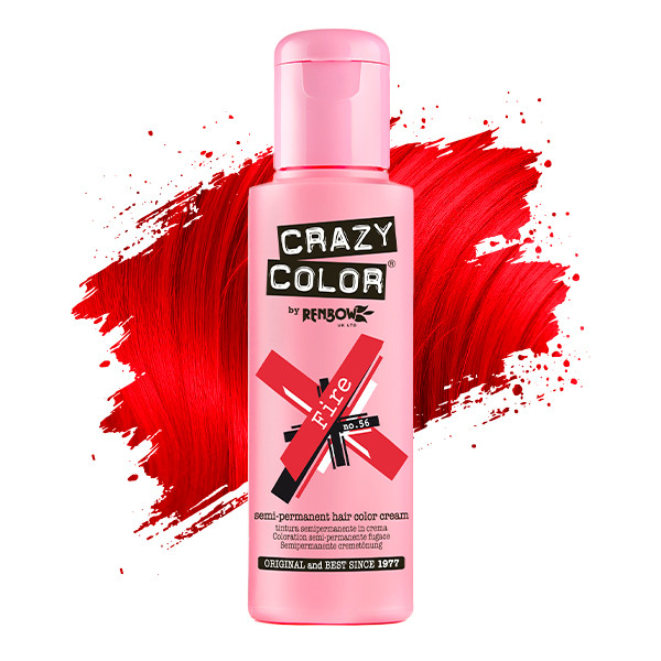 Тинт-краска для волос №56 фаер Crazy Color, 100 мл
